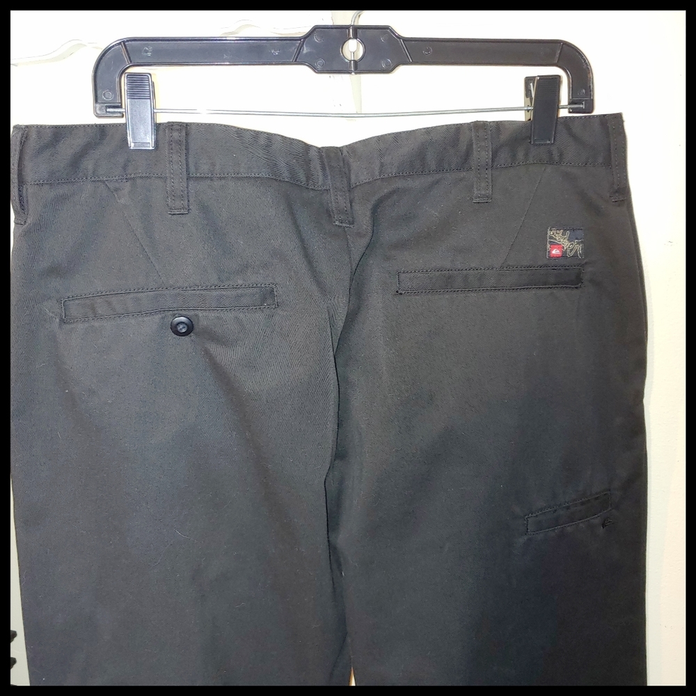 Quicksilver Black Pants, 34 - Picture 3 of 7